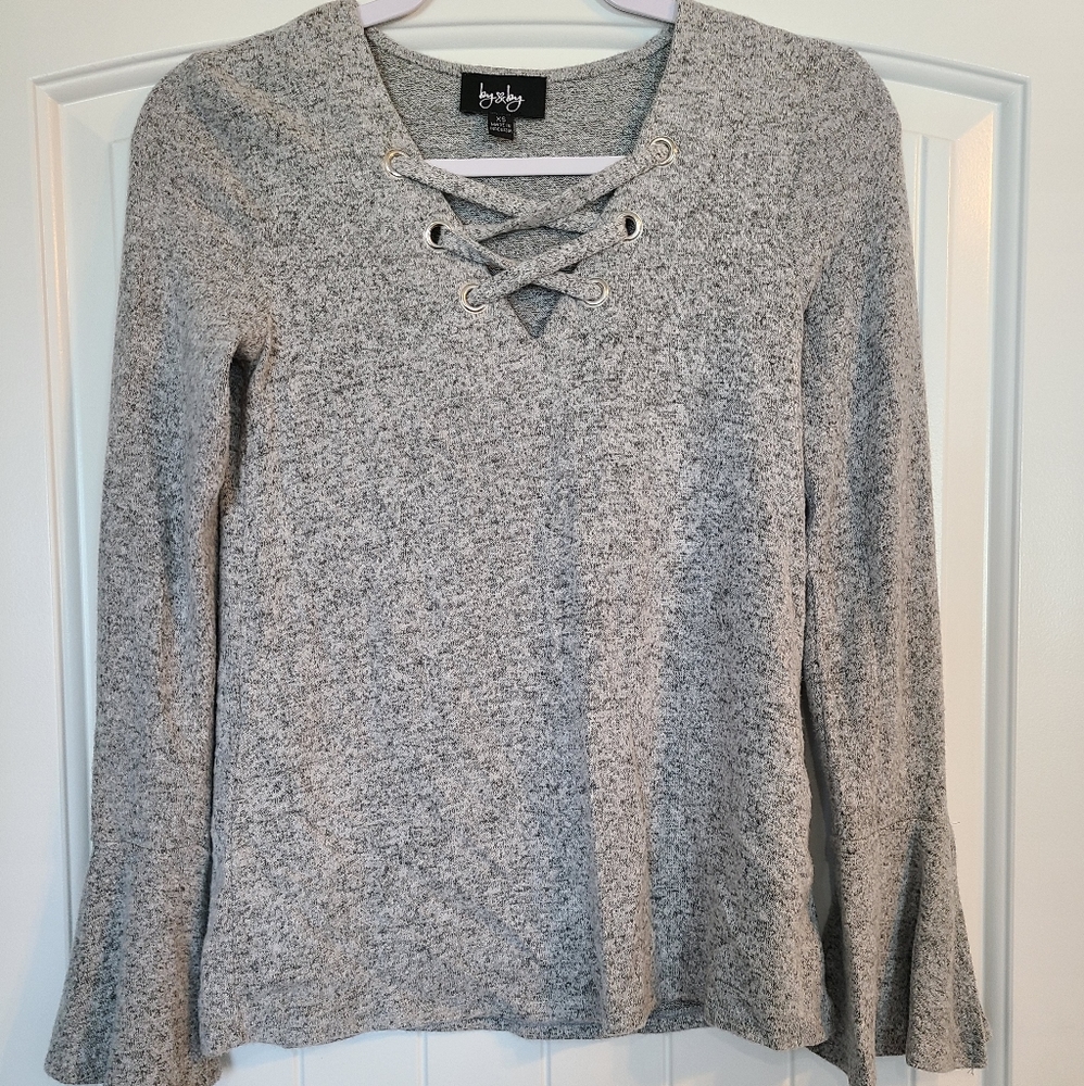 By & By long sleeve top